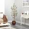 5.5ft. Olive Artificial Tree in Decorative Planter